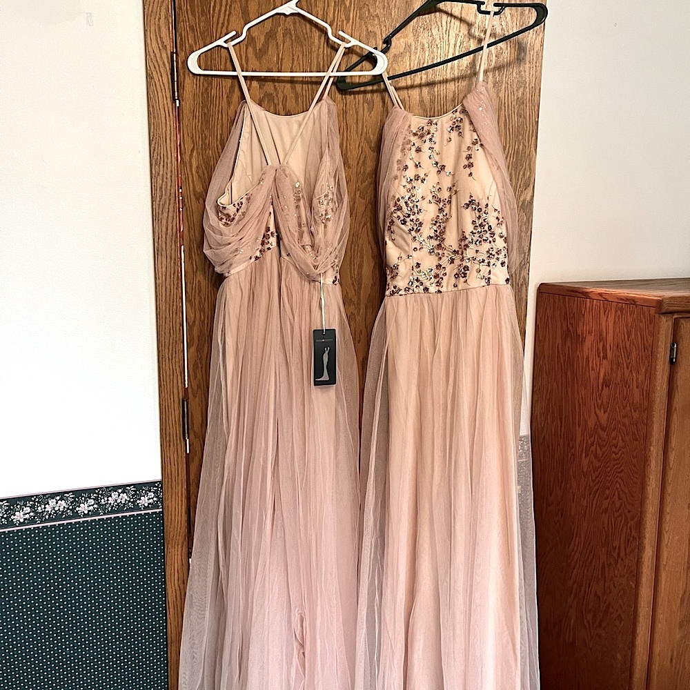 Ever Pretty formal dress, light pink, tulle, brand new